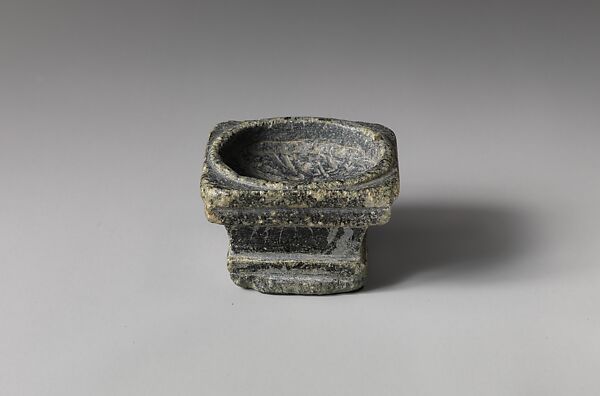 Steatite miniature offering table