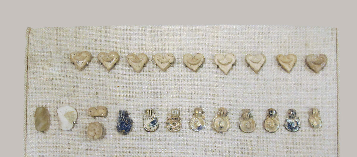 Glass ornaments, Glass, Helladic, Mycenaean 