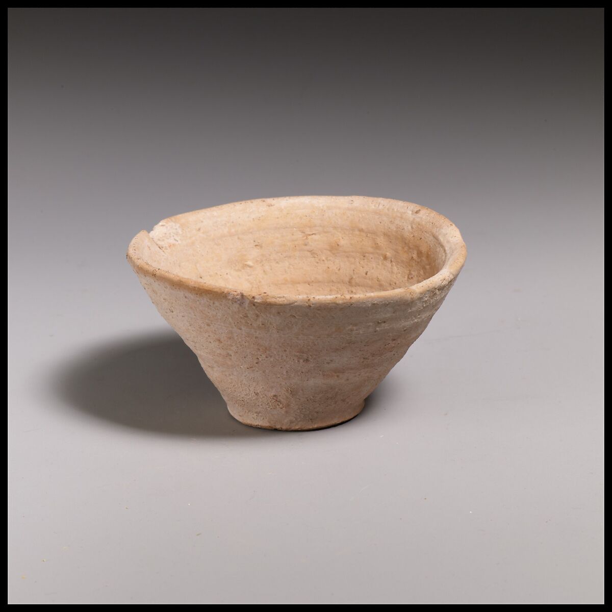 Terracotta conical cup, Terracotta, Minoan