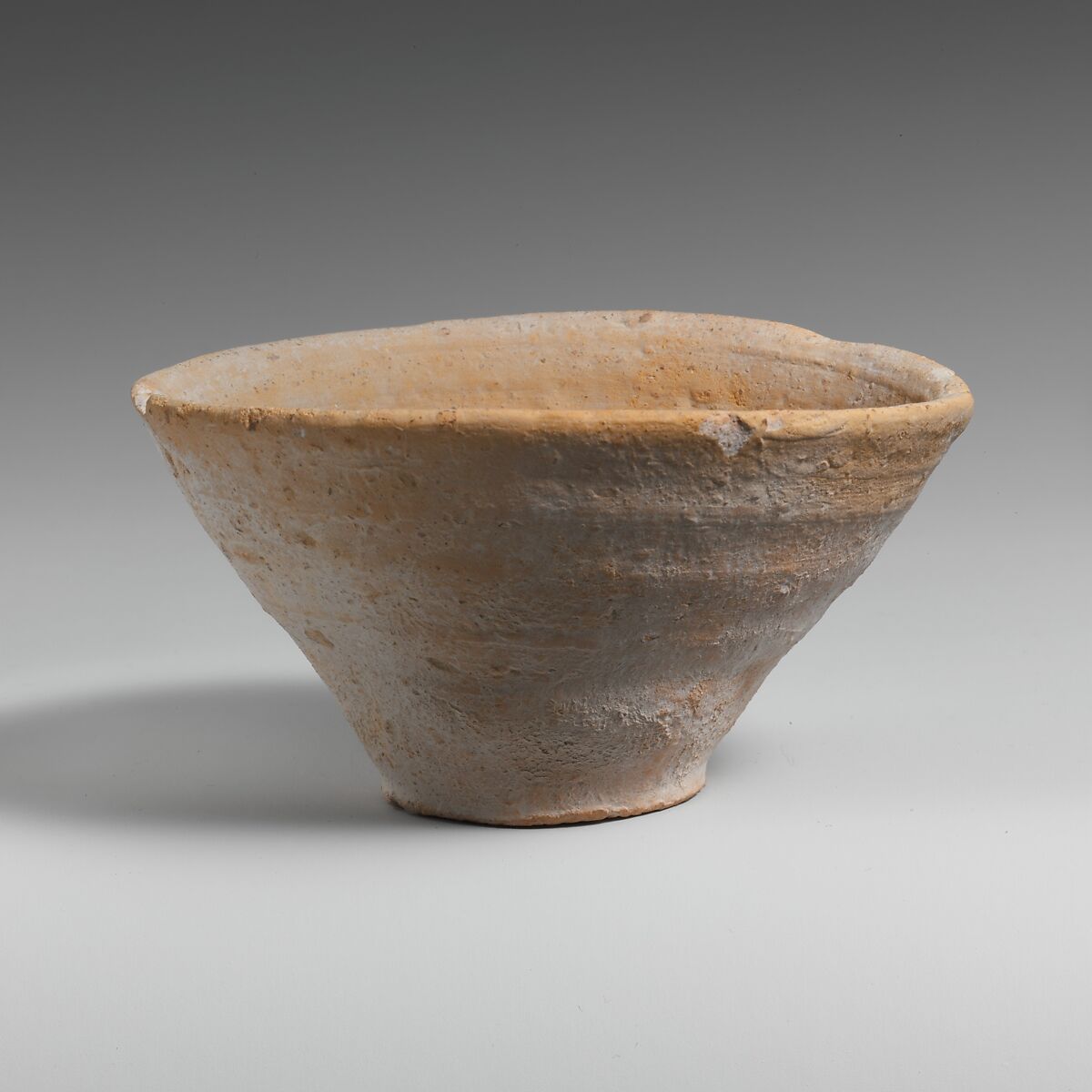 Terracotta conical cup, Terracotta, Minoan 