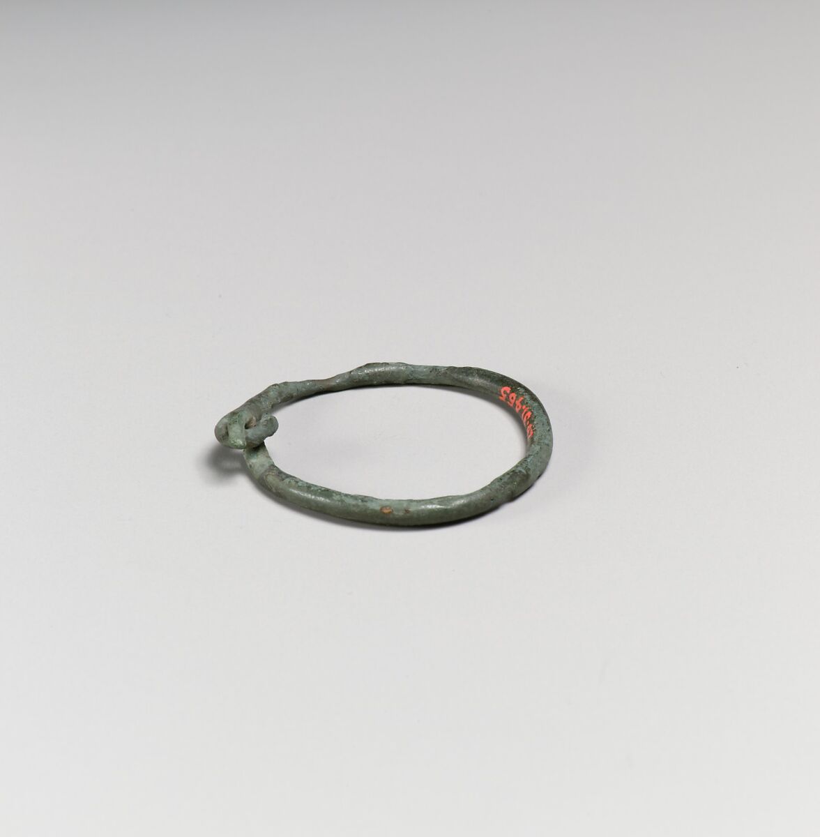 Small bronze annular bangle with clasp, Bronze, Minoan 