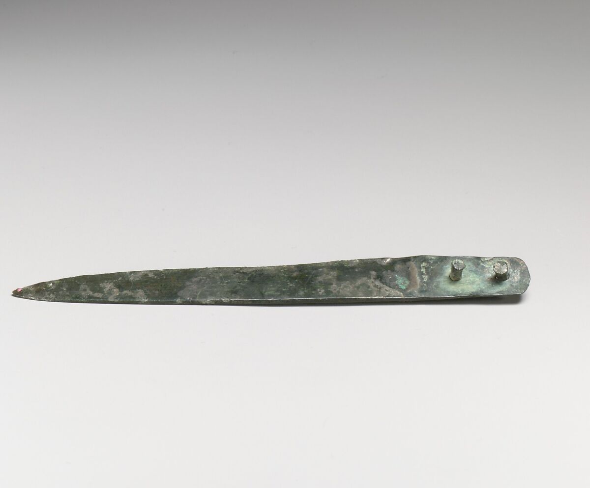 Bronze knife, Bronze, Minoan 