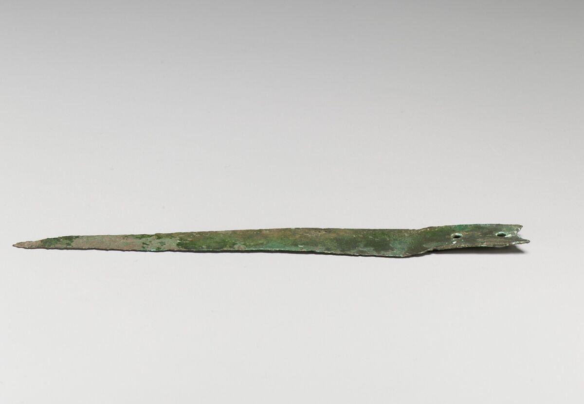 Bronze knife, Bronze, Minoan 