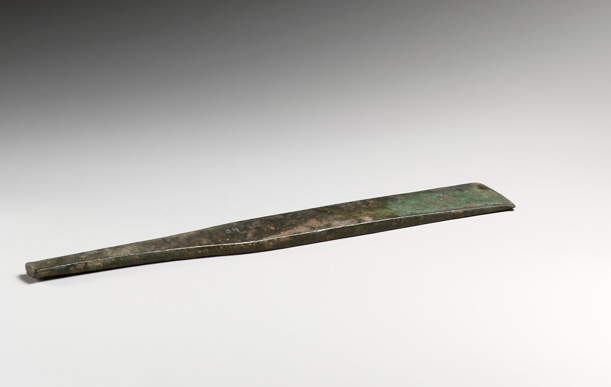 Bronze chisel, Bronze, Minoan 