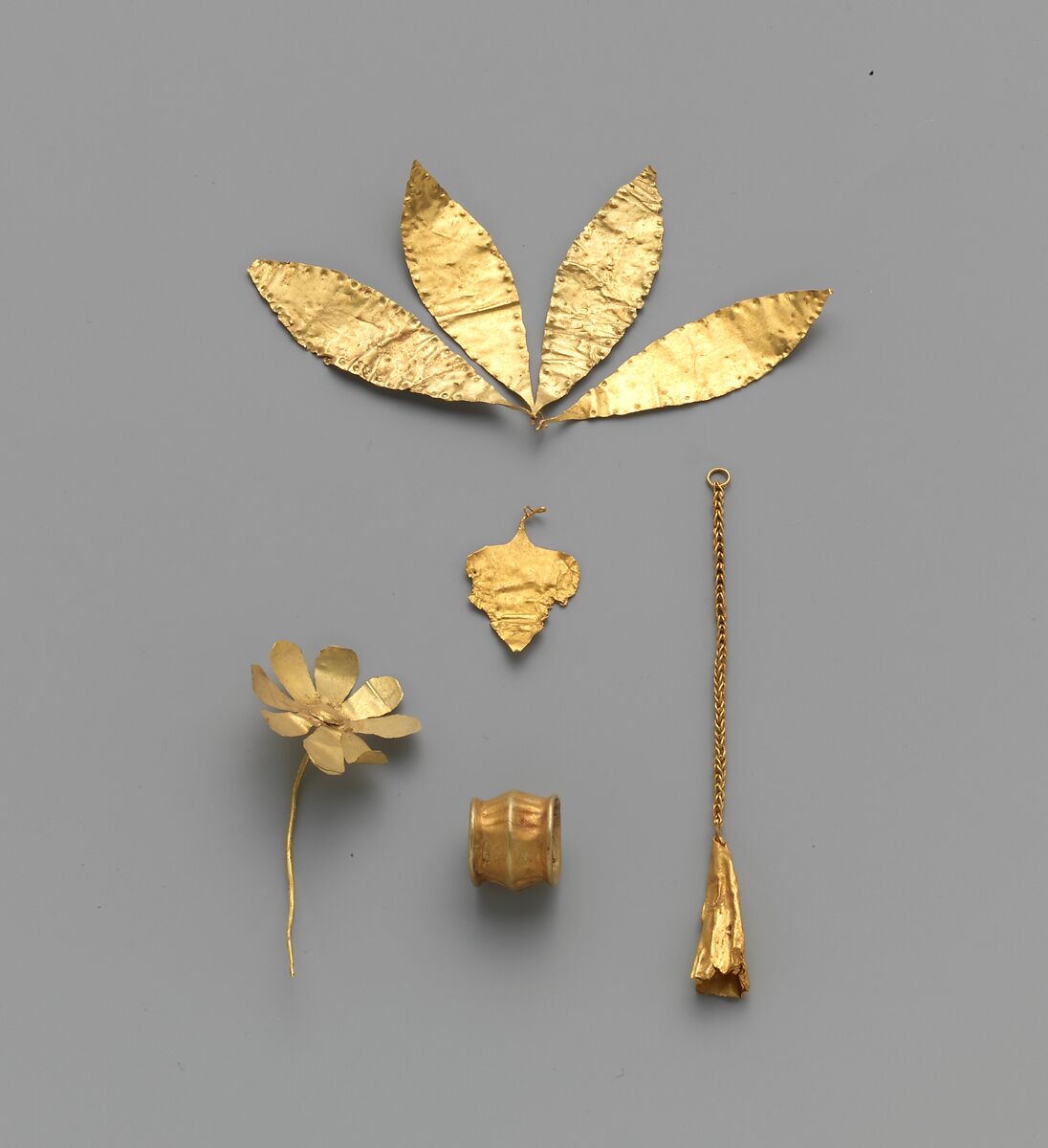 Gold bead, Gold, Minoan