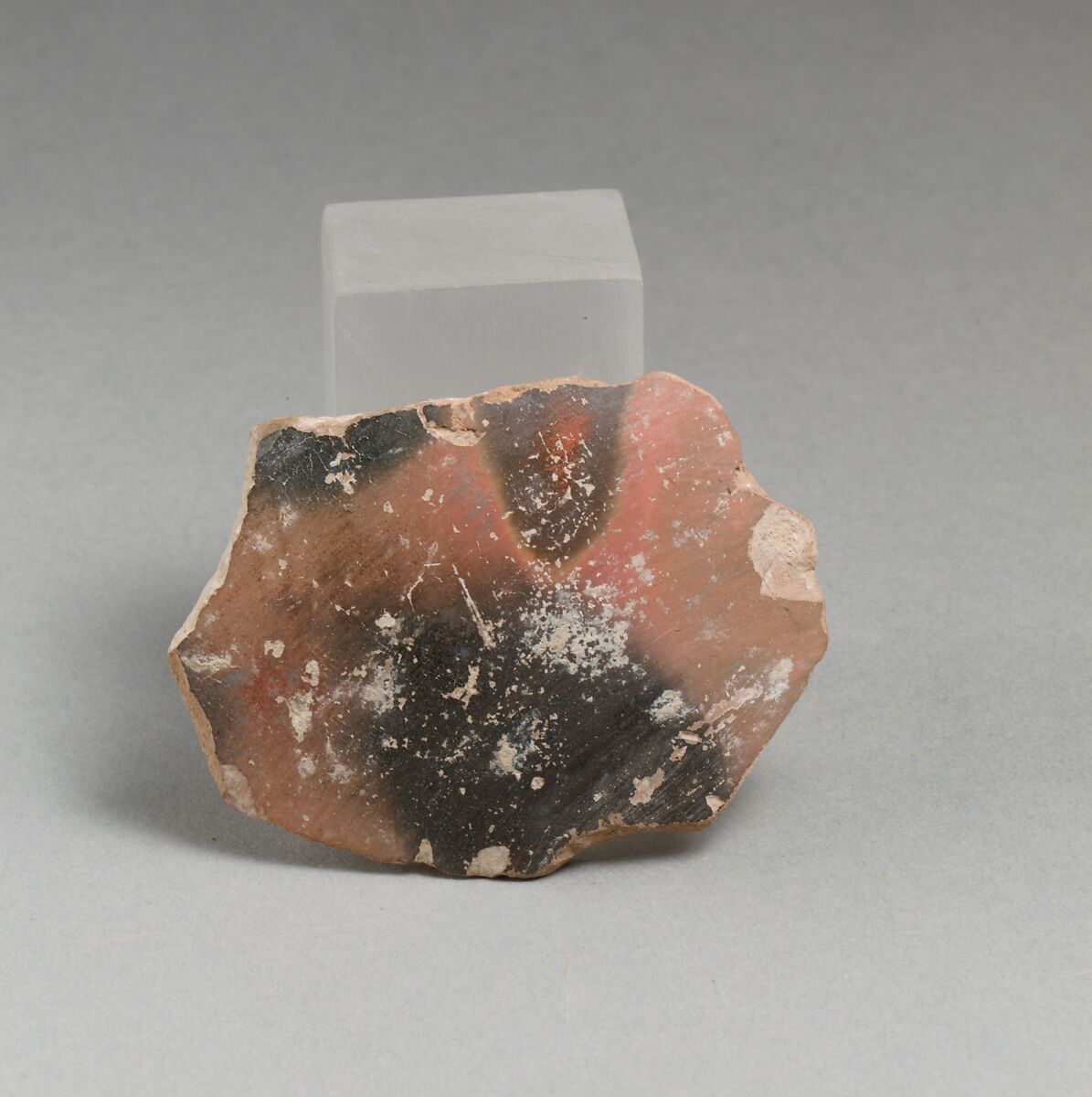 Vase fragment, Terracotta, Minoan 