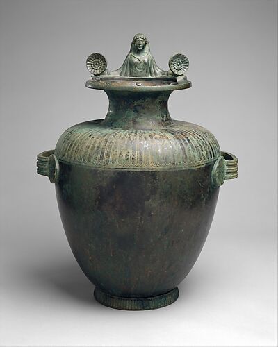 Bronze hydria (water jar)