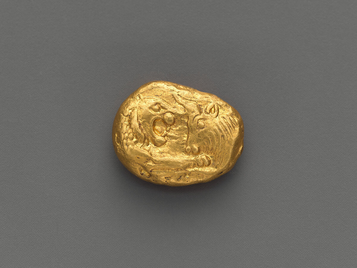 Gold stater, Gold, Lydian 