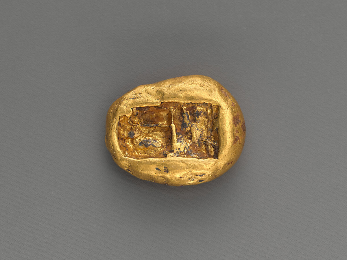 Gold stater, Gold, Lydian