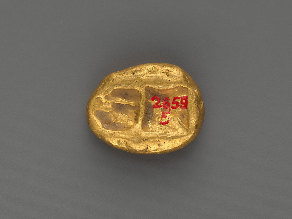 Gold stater, Gold, Lydian