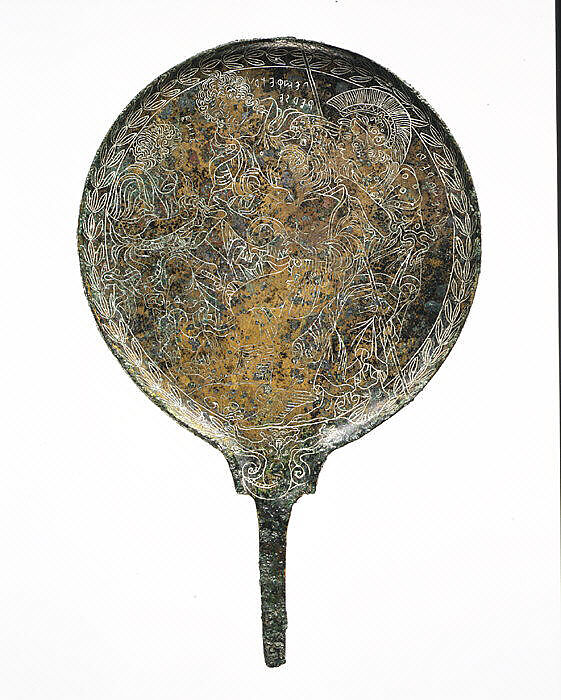 Bronze mirror, Bronze, Praenestine