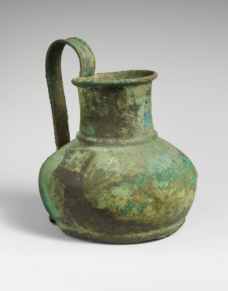 Bronze jug, Bronze, Lydian 