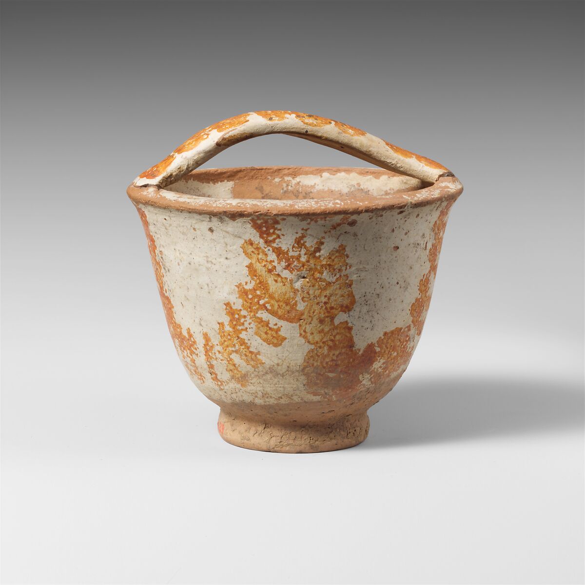Terracotta situla (bucket), Terracotta, Greek, Asia Minor 