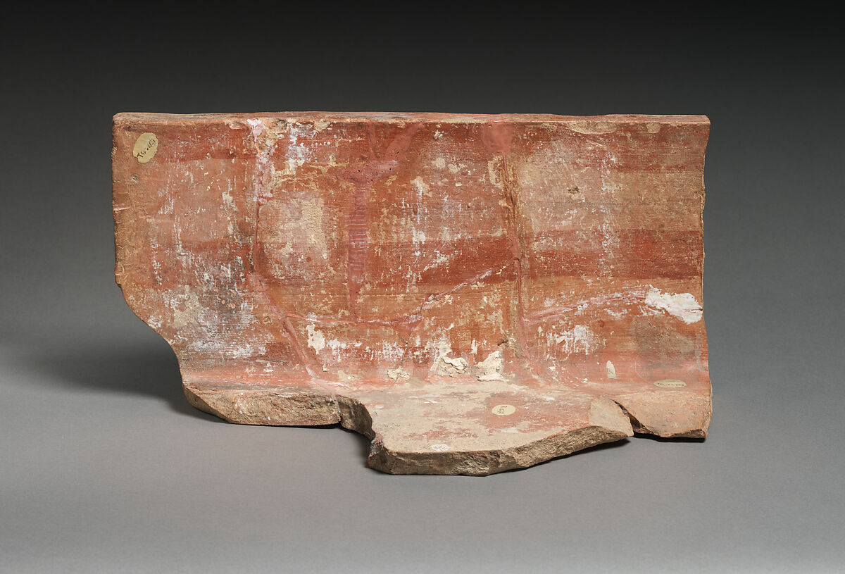 Terracotta architectural tile, Terracotta, Lydian