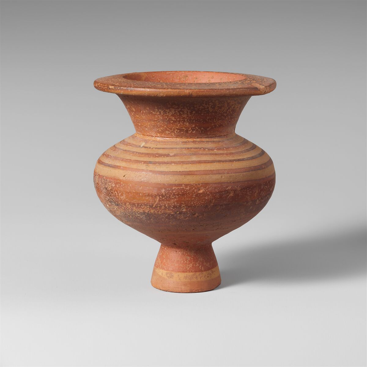 Terracotta lydion (perfume jar), Terracotta, Lydian