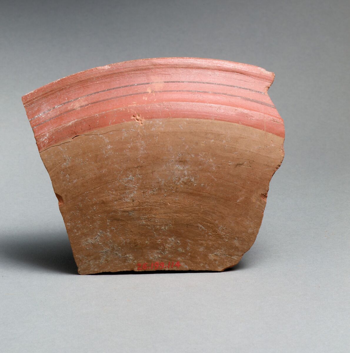 Vase fragment, Terracotta, East Greek/Sardis, Lydian 