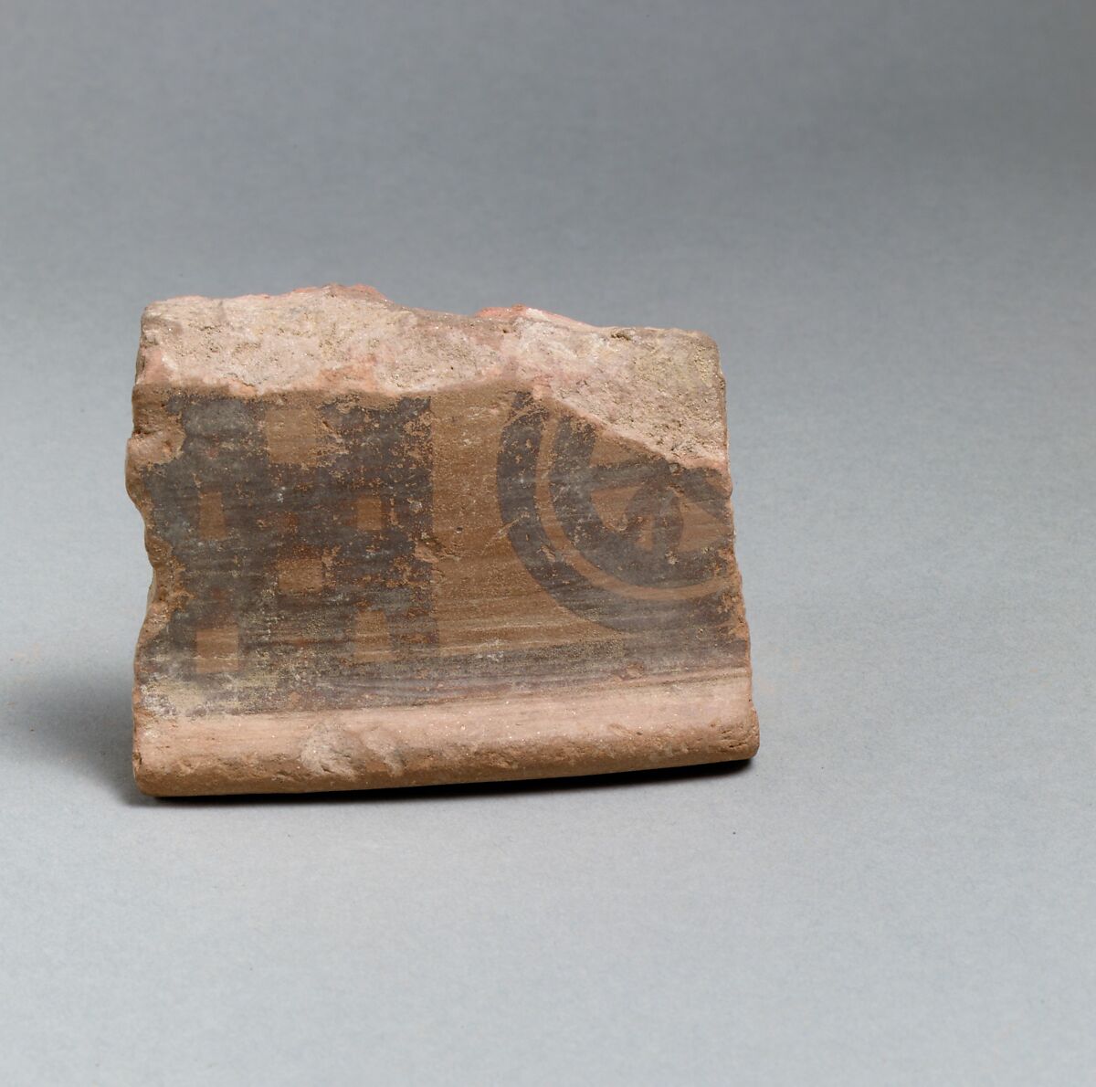 Vase fragment, Terracotta, East Greek/Sardis, Lydian 