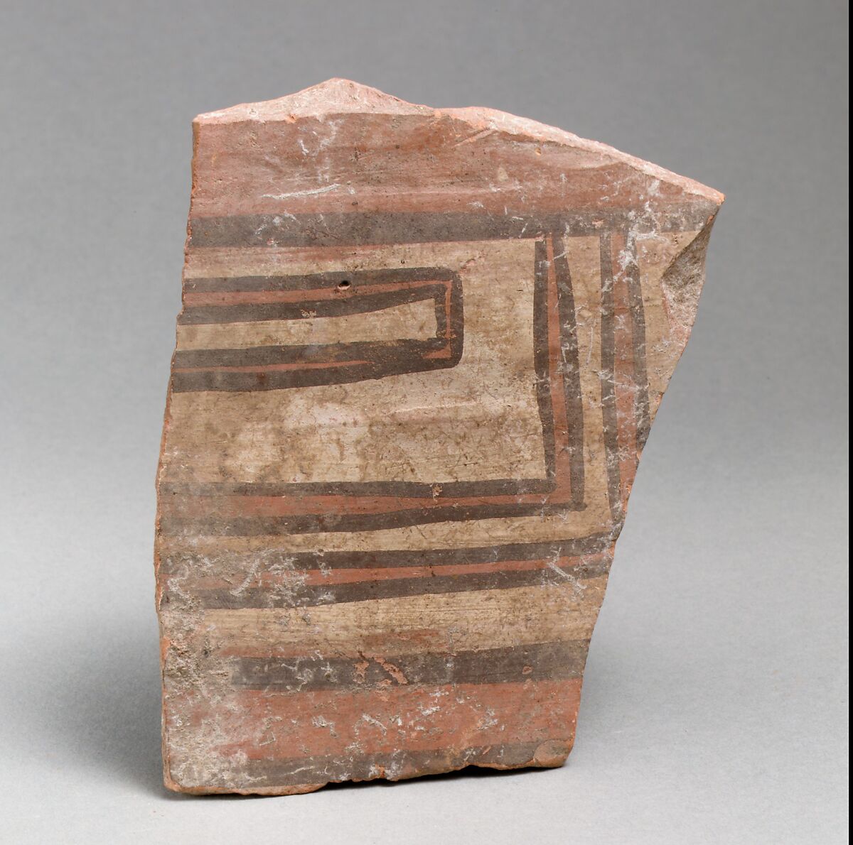 Vase fragment, Terracotta, East Greek/Sardis, Lydian 