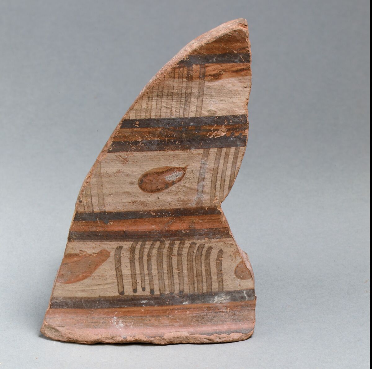 Vase fragment, Terracotta, East Greek/Sardis, Lydian 