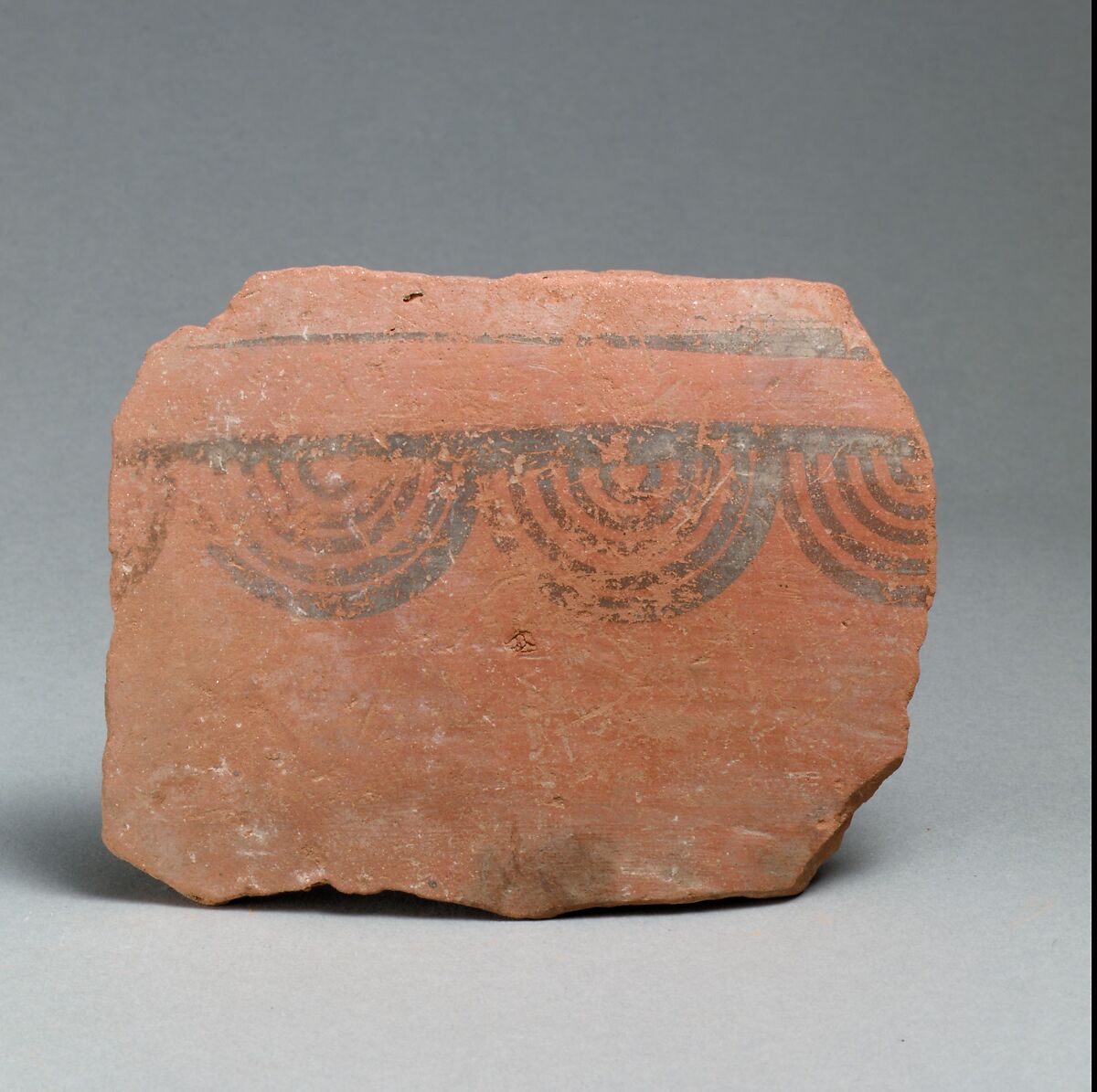 Vase fragment, Terracotta, East Greek/Sardis, Lydian 