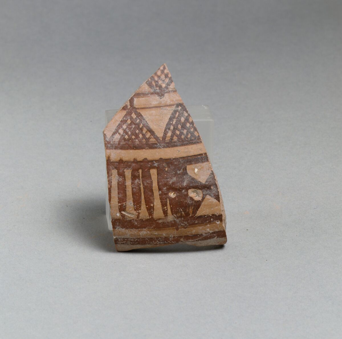 Vase fragment, Terracotta, East Greek/Sardis, Lydian 