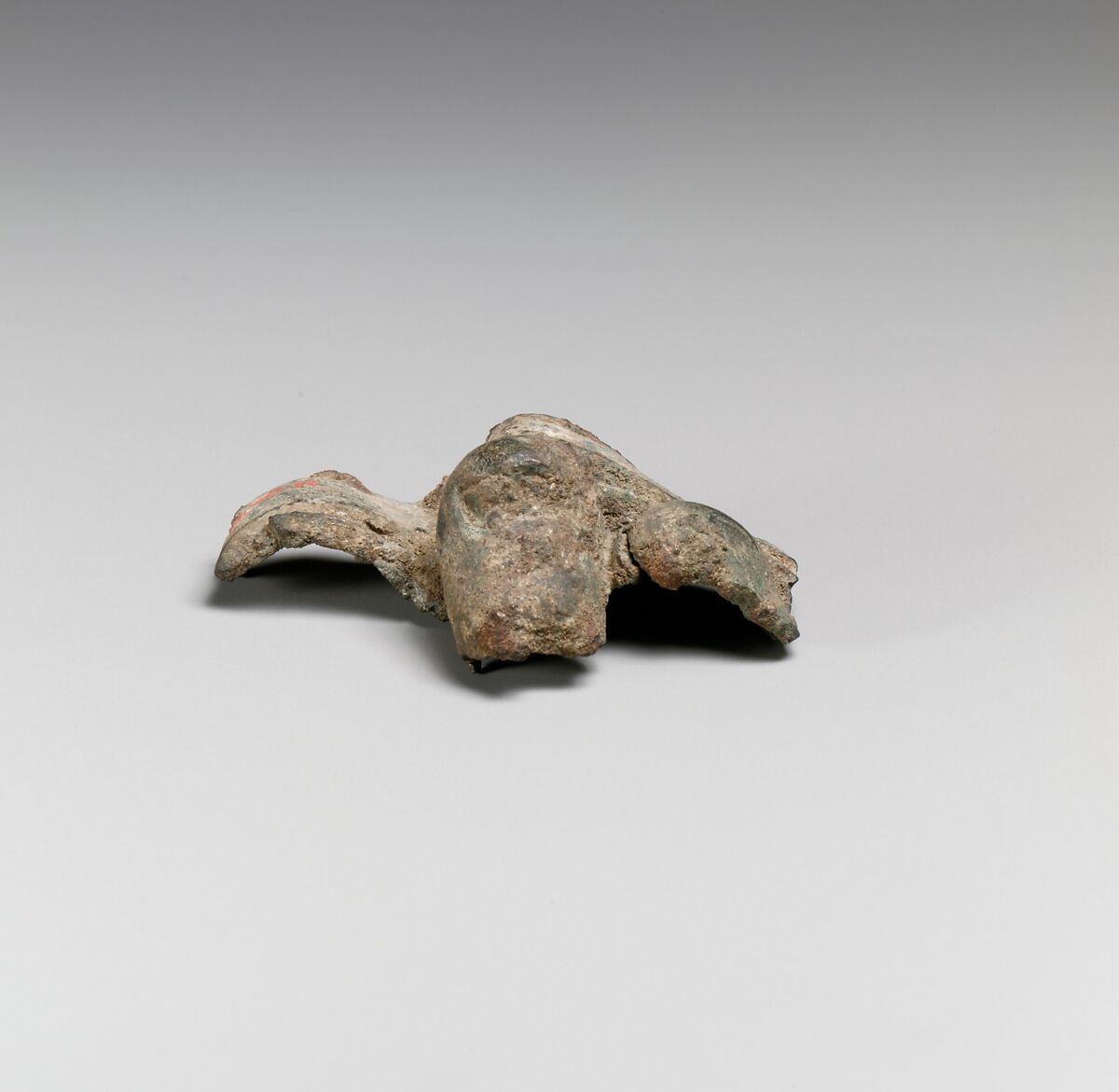Foot (toes) fragment, Bronze, East Greek/Sardis, Lydian 