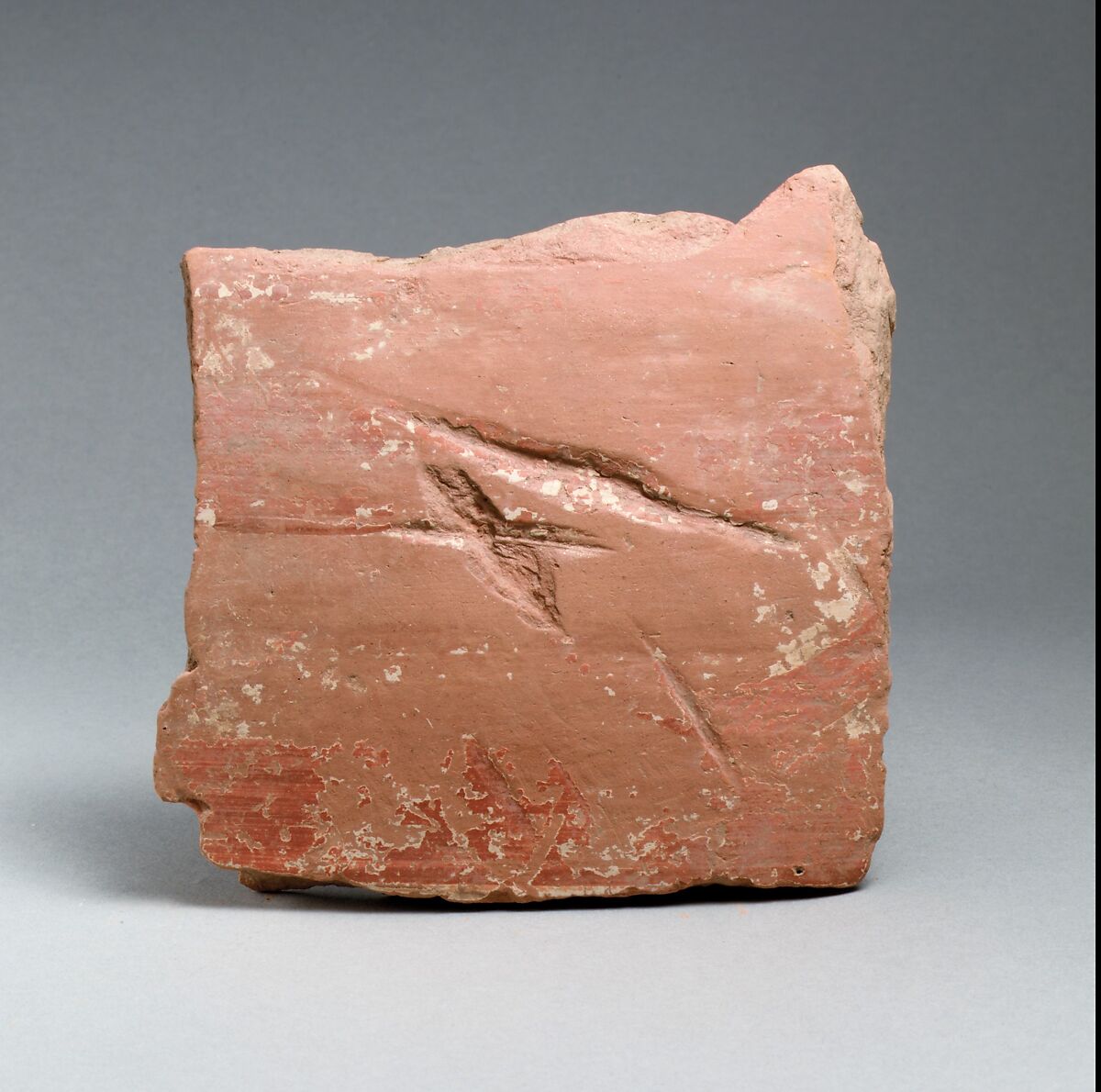 Vase fragment, Terracotta, East Greek/Sardis, Lydian 