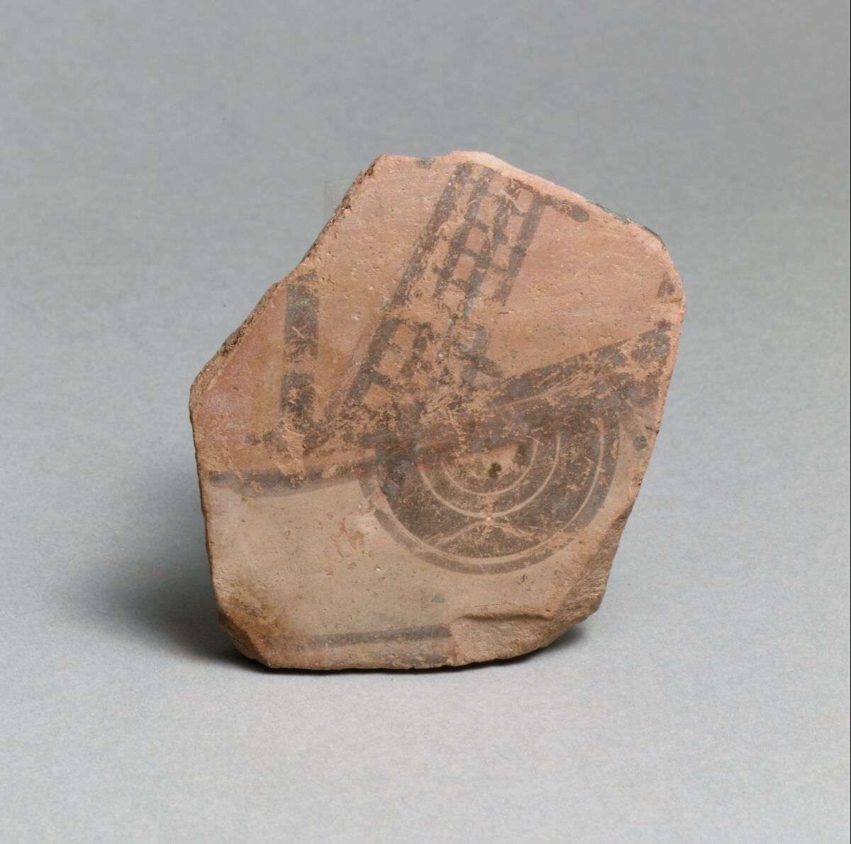 Vase fragment, Terracotta, East Greek/Sardis, Lydian 