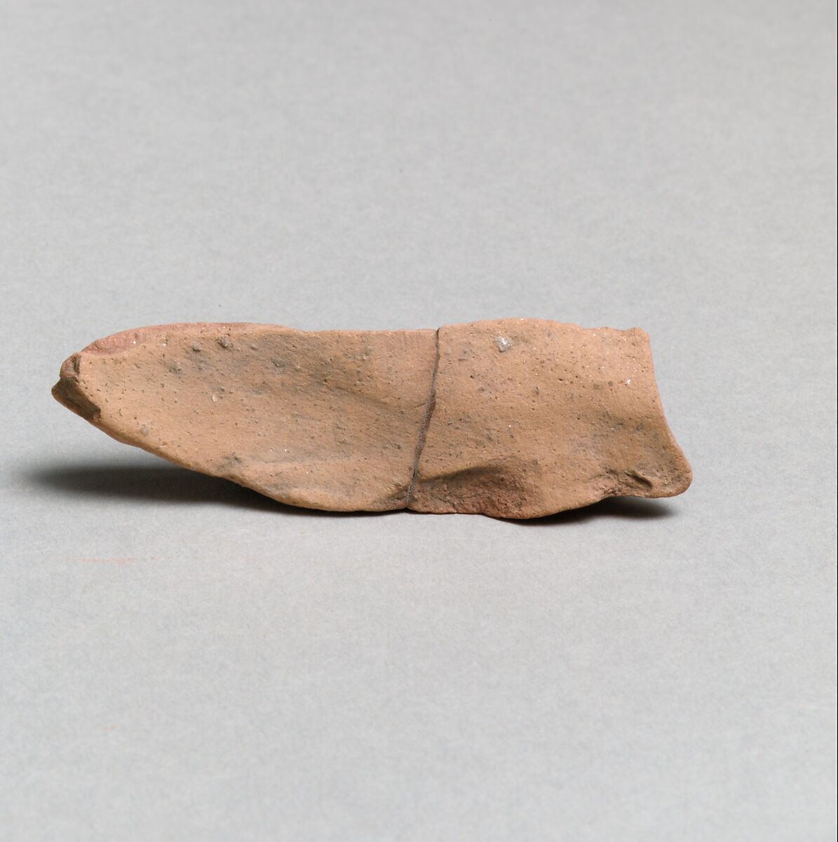 Vase fragment, Terracotta, Greek, Lydian 