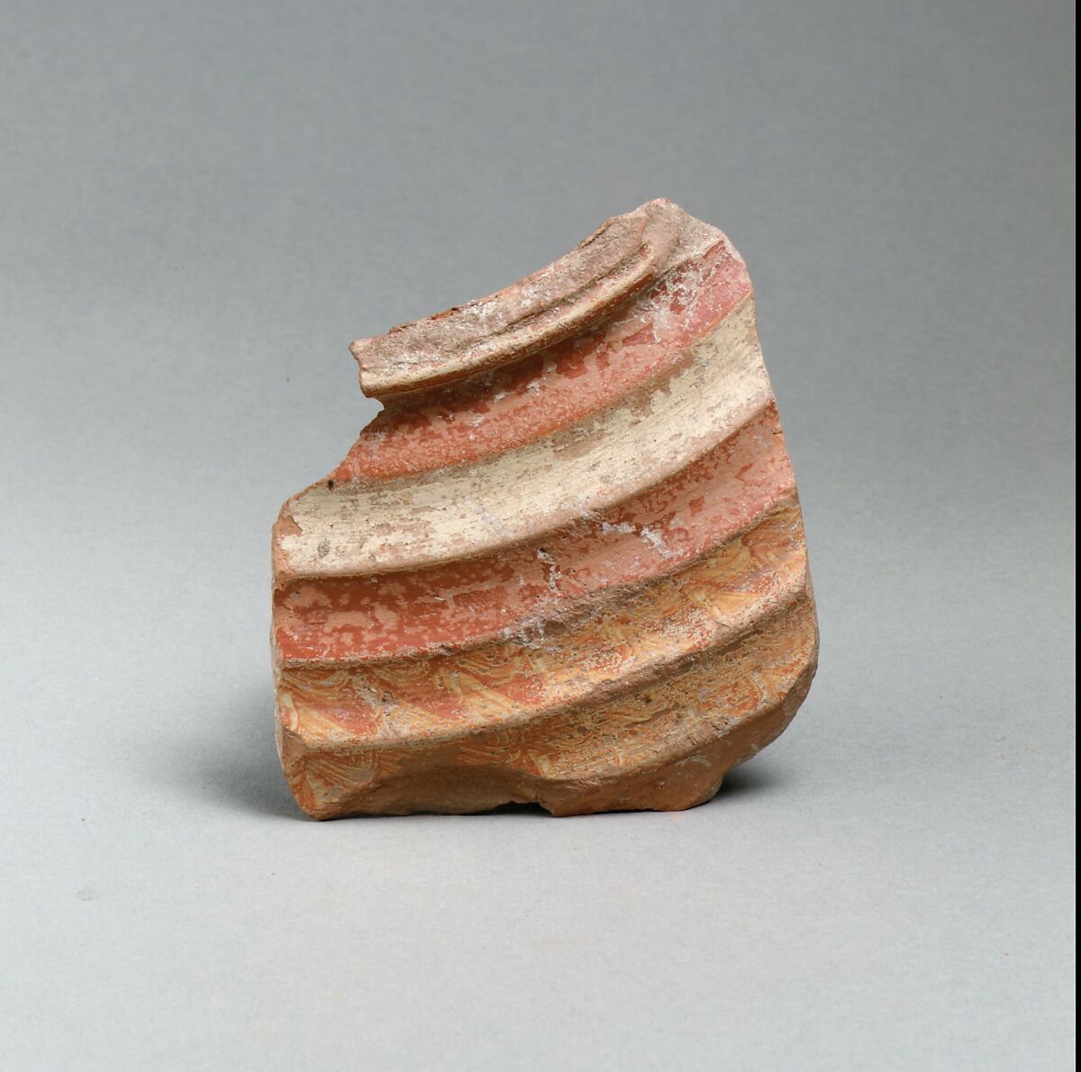 Vase fragment, Terracotta, East Greek/Sardis, Lydian 