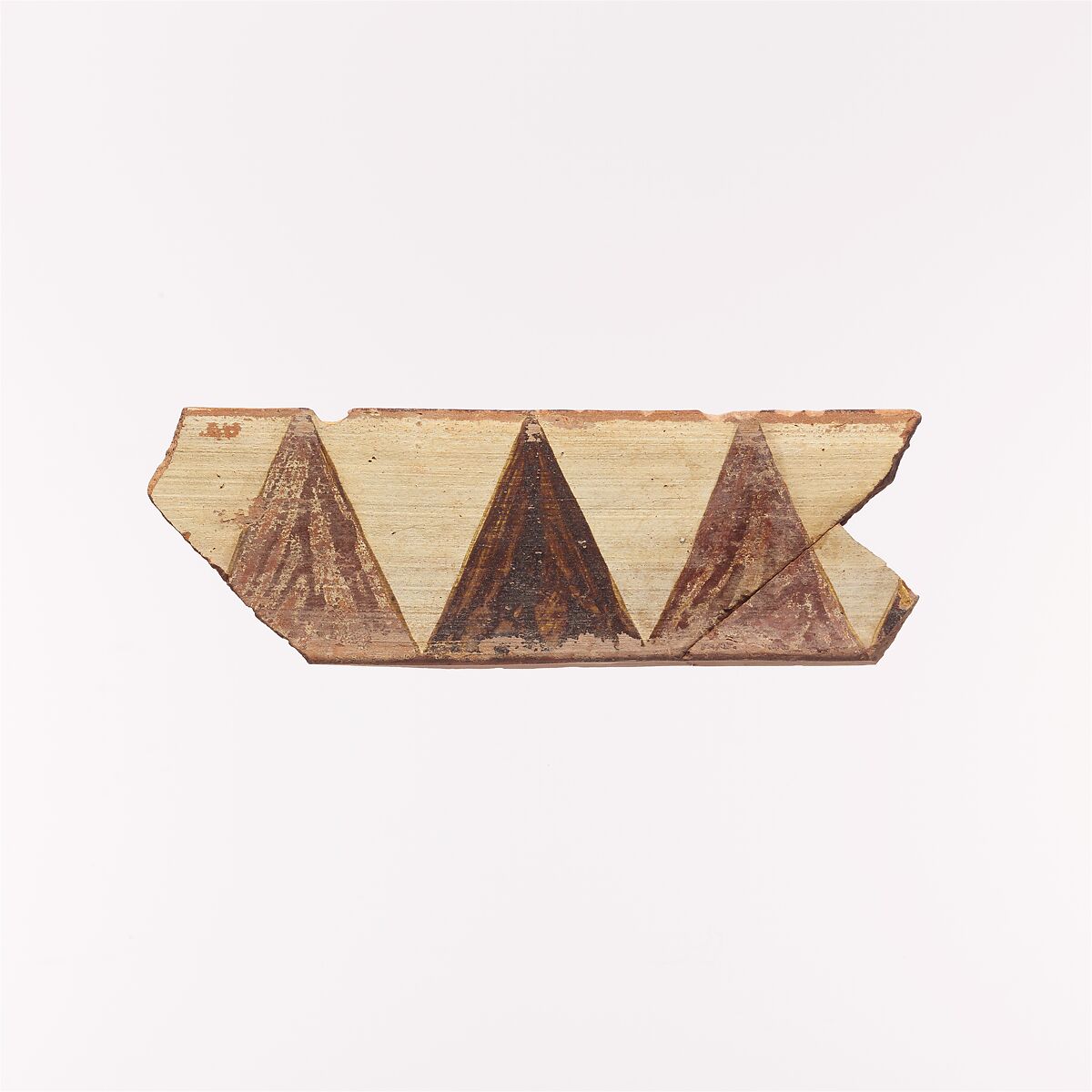 Fragment of a terracotta architectural tile, Terracotta, Lydian 