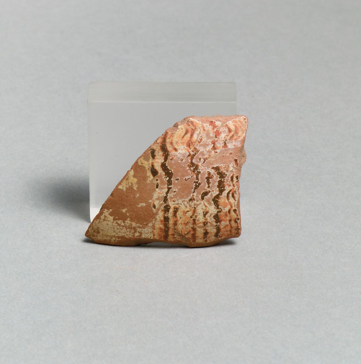 Skyphos fragment, Terracotta, East Greek/Sardis, Lydian 