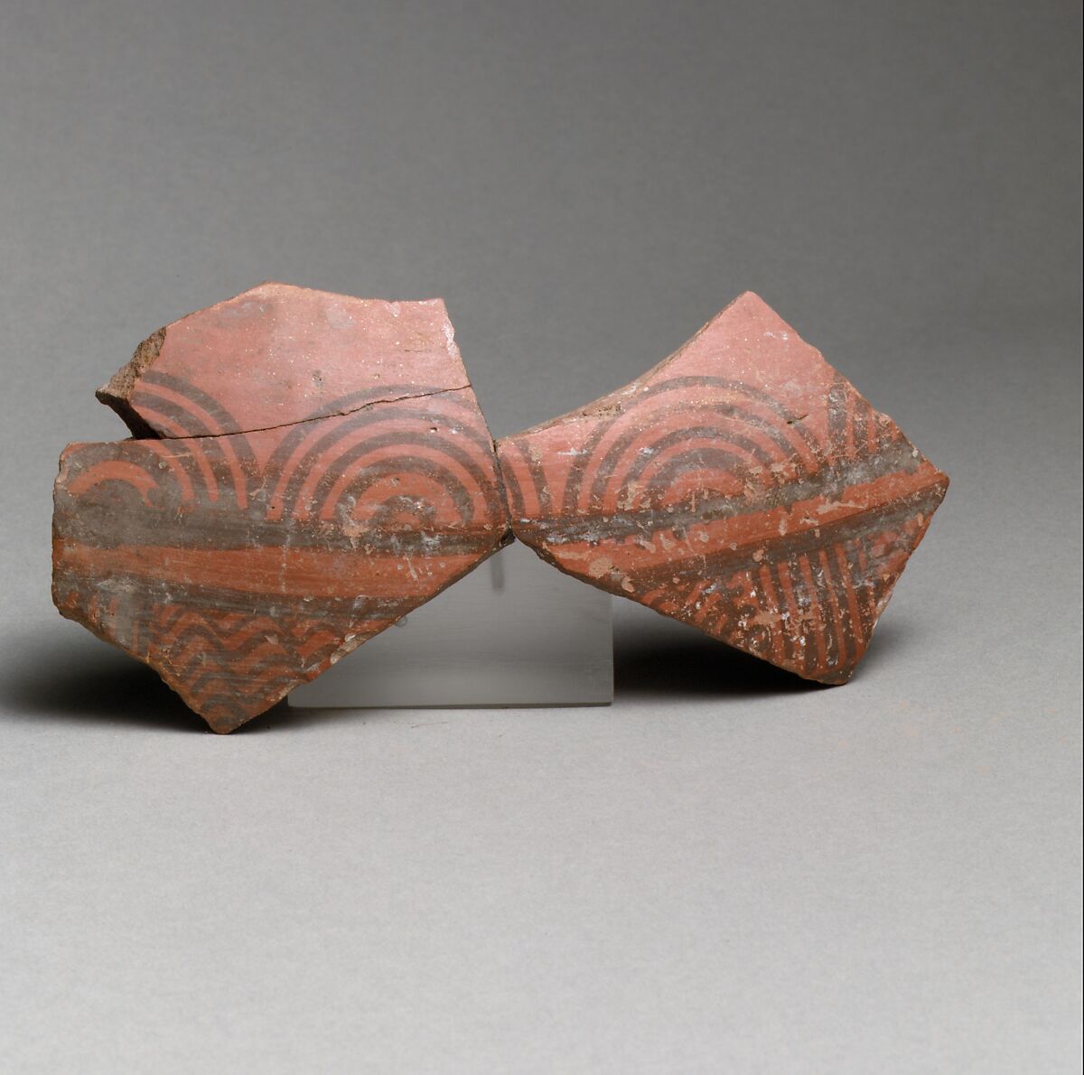 Vase fragment, Terracotta, East Greek/Sardis, Lydian 