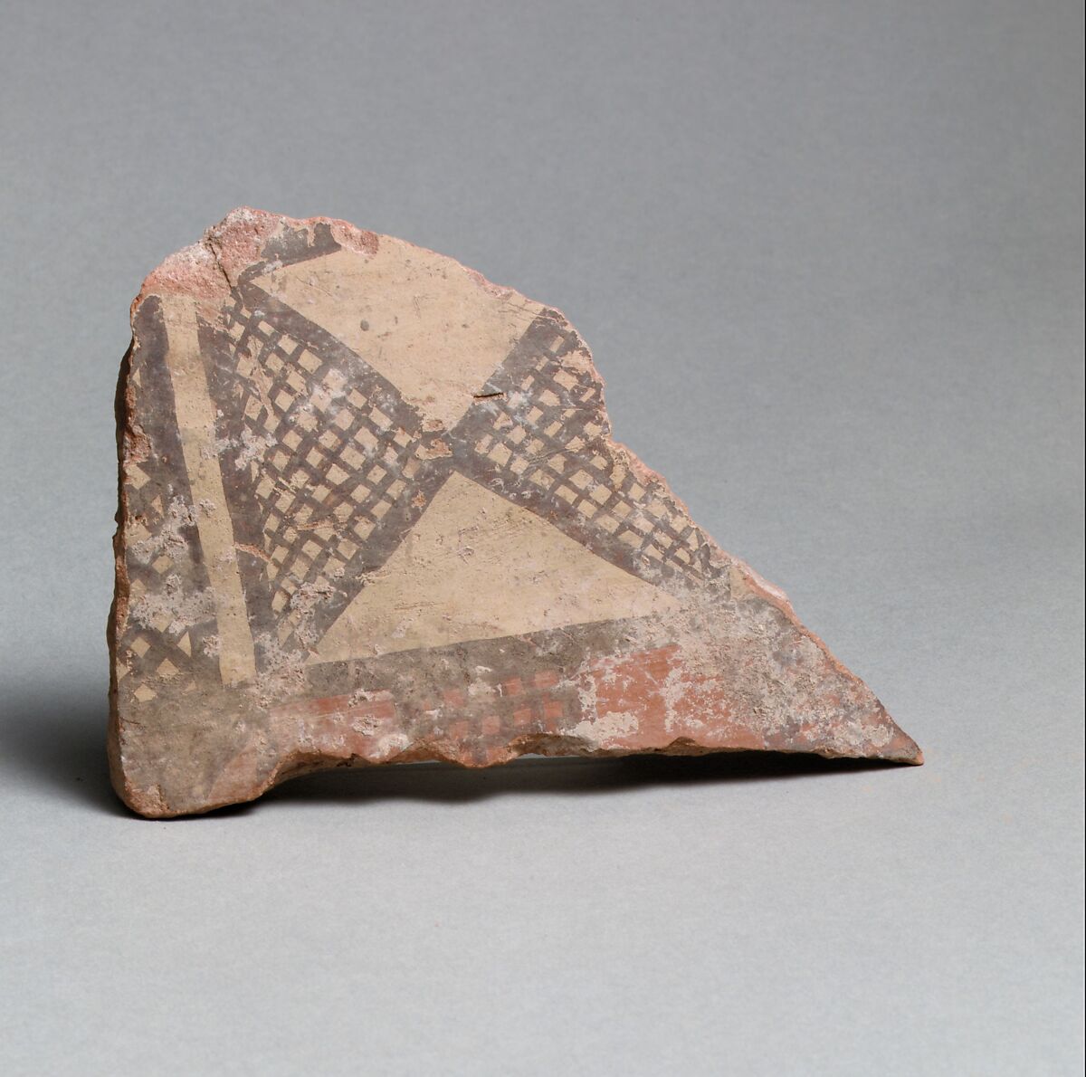 Vase fragment, Terracotta, East Greek/Sardis, Lydian 