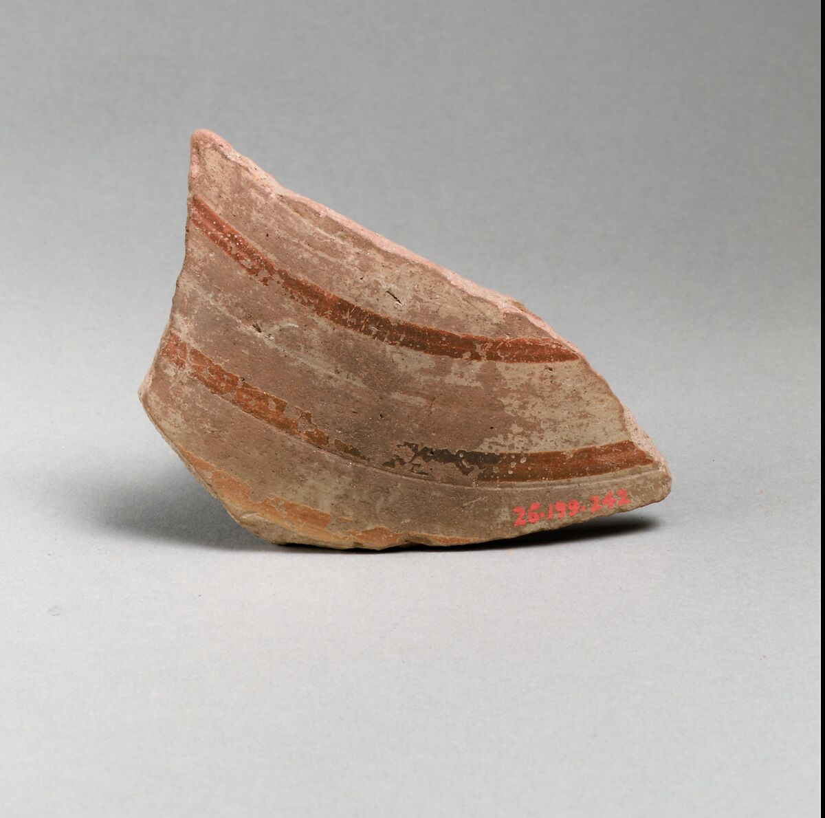 Vase fragment, Terracotta, East Greek, Rhodian 