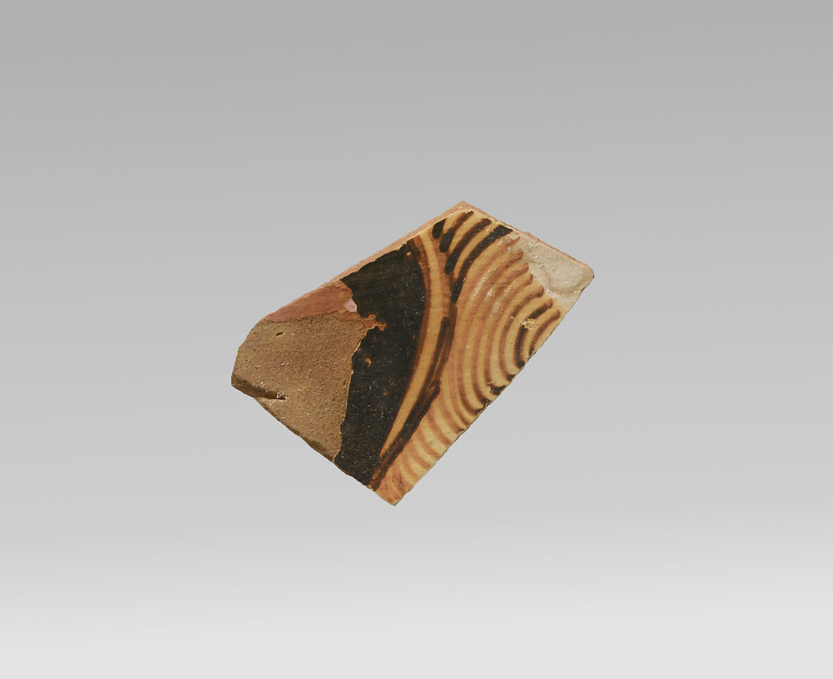 Vase fragment, Terracotta, East Greek 