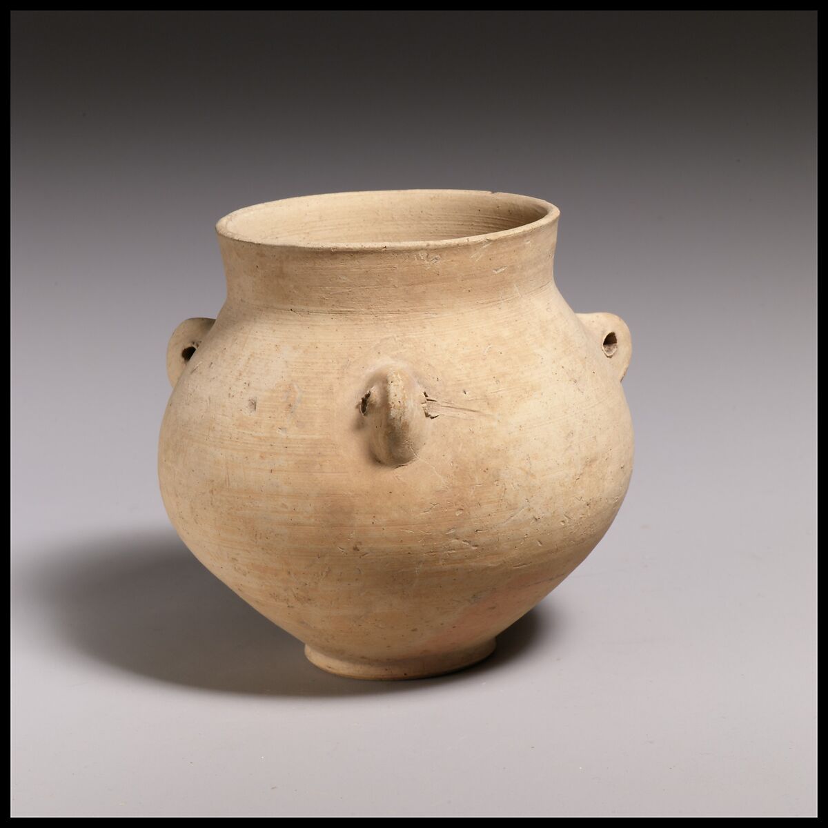 Terracotta collar-necked jar, Terracotta, Mycenaean 