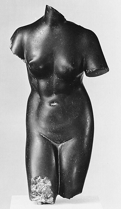 Basalt statue of Aphrodite, Basalt, Roman