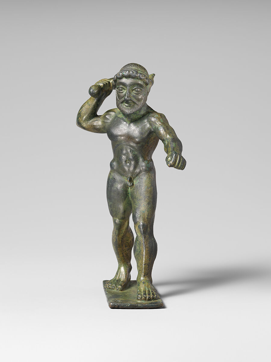 Bronze Herakles, Bronze, Greek