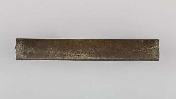 Knife Handle (Kozuka), Copper-silver alloy (shibuichi), gold, copper-gold alloy (shakudō), copper, silver, Japanese