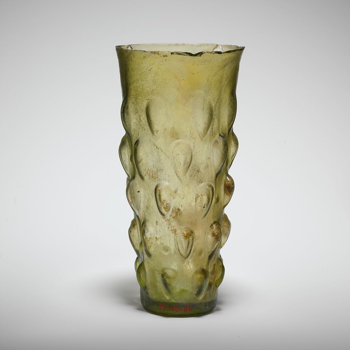 Glass beaker, Glass, Roman 