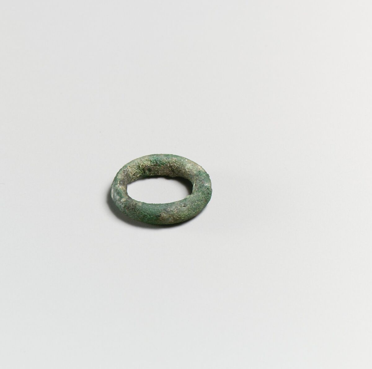 Fragments of a cart or chariot, rings, Bronze, Etruscan