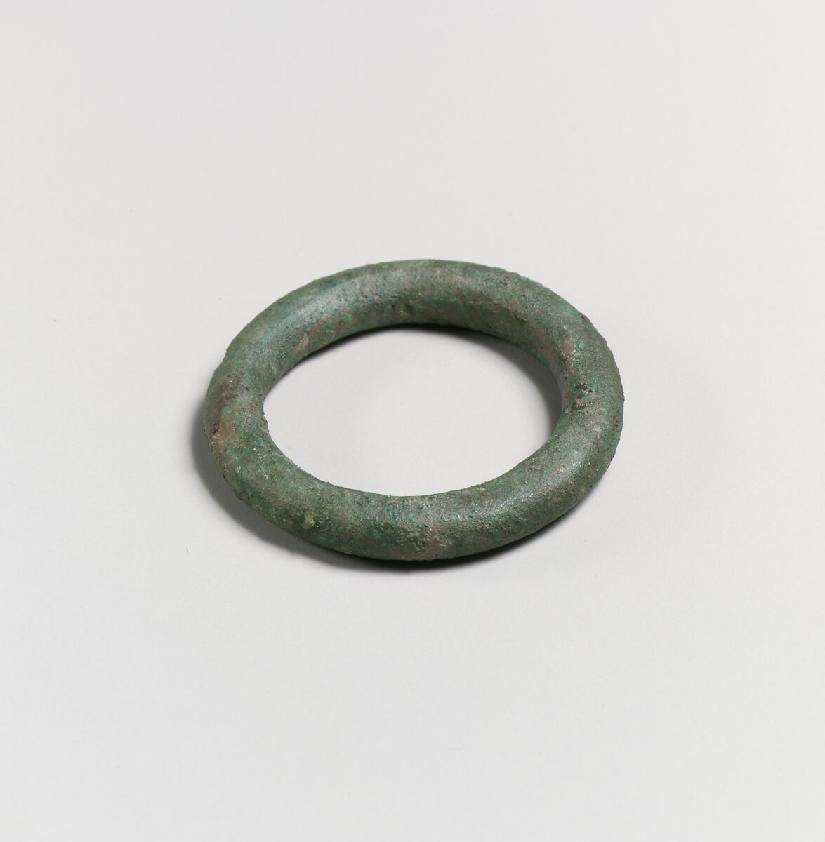 Fragments of a cart or chariot, rings, Bronze, Etruscan