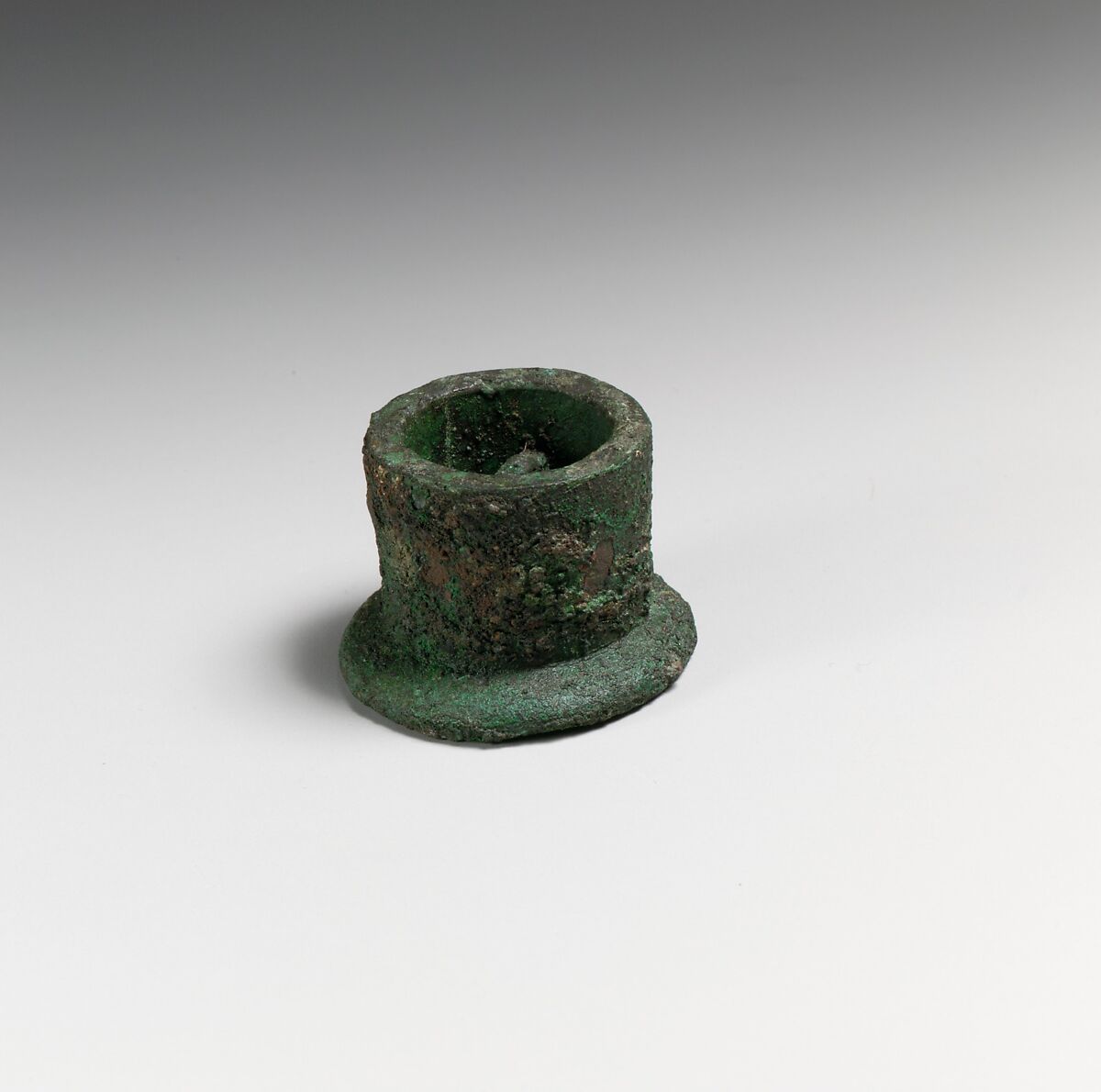 Fragments of a cart or chariot, sockets, Bronze, Etruscan