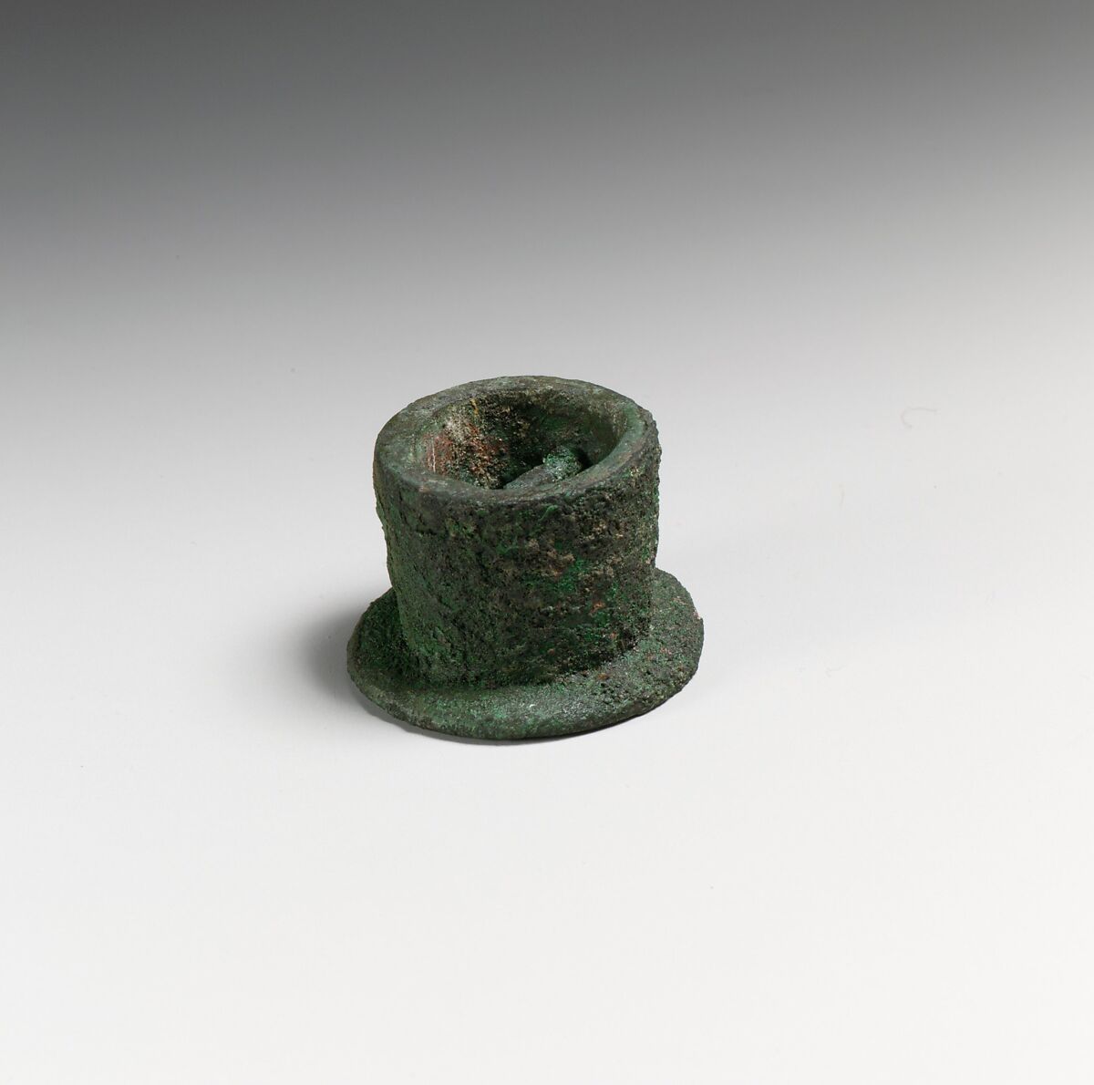 Fragments of a cart or chariot, sockets, Bronze, Etruscan