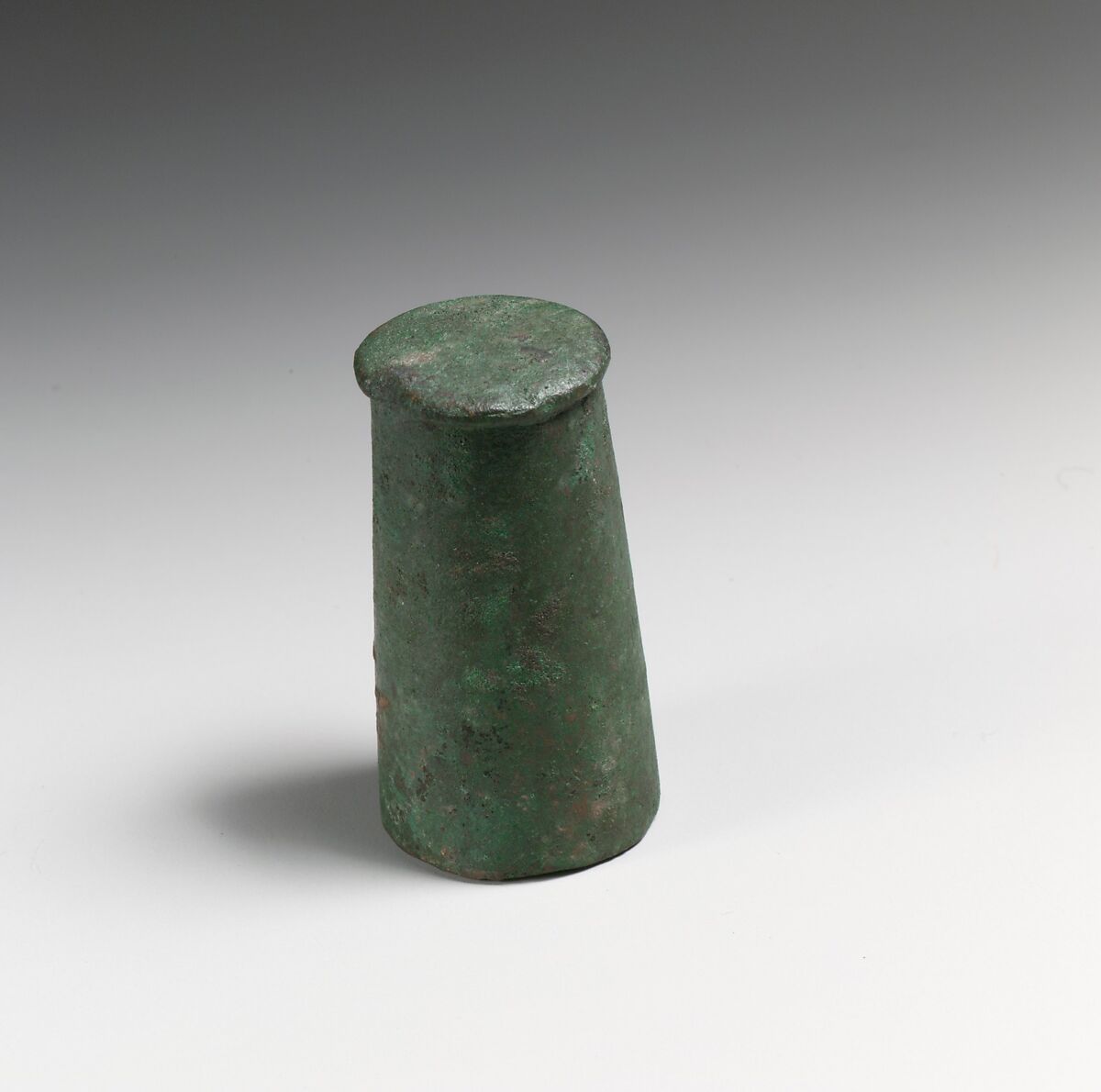 Fragments of a cart or chariot, sockets, Bronze, Etruscan