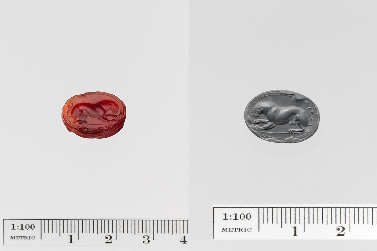 Carnelian scarab, Carnelian, Greek