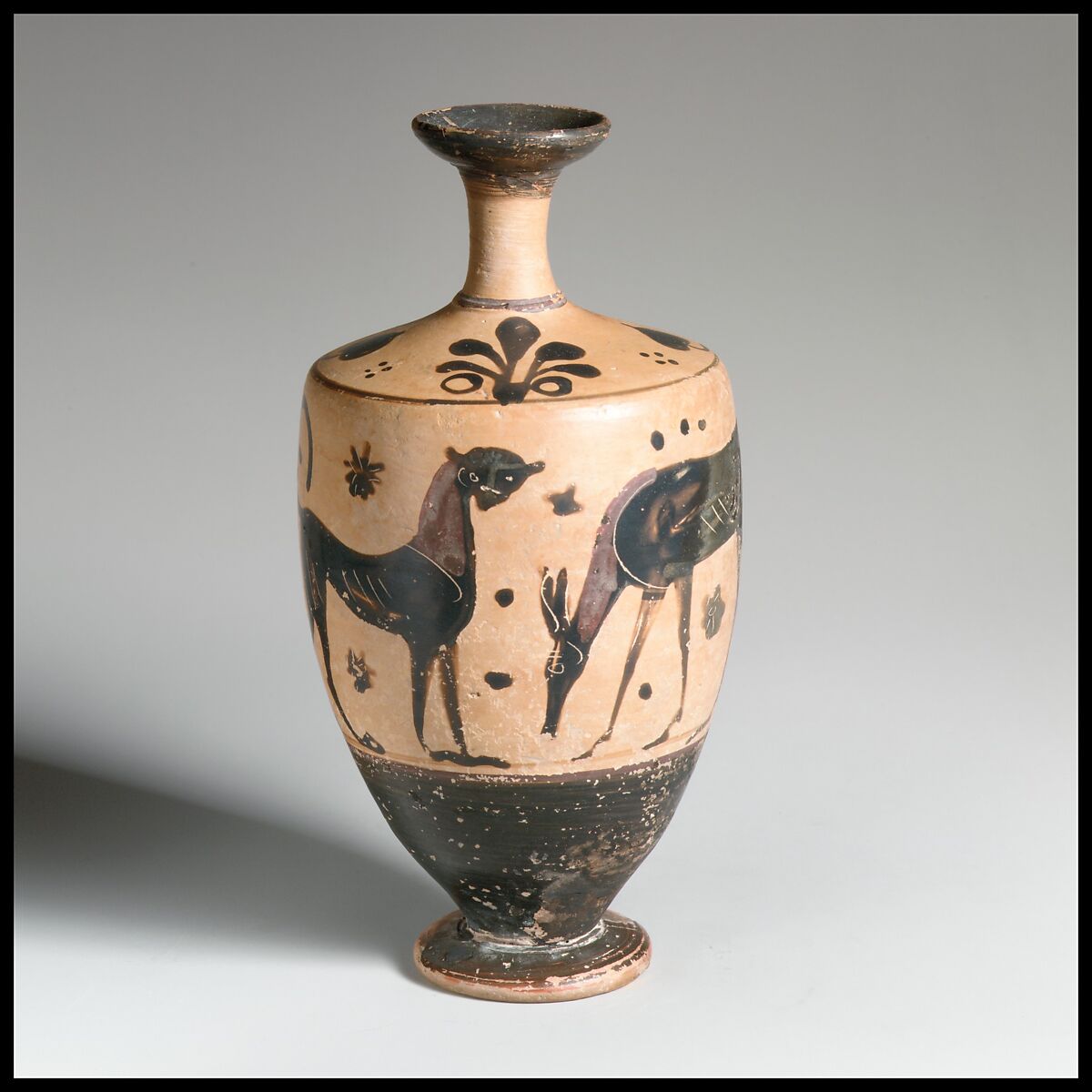 Lekythos, Terracotta, Greek, Attic