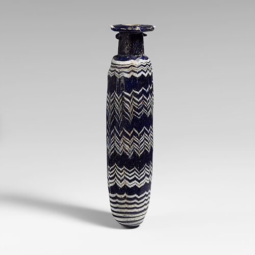 Glass alabastron (perfume bottle)