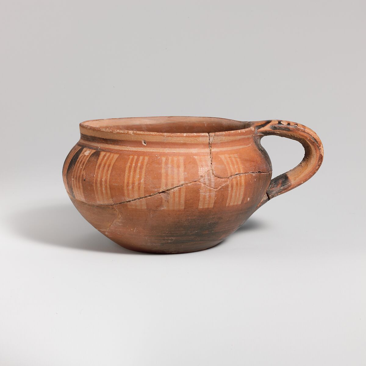 Terracotta one-handled cup, Terracotta, Greek, Attic 